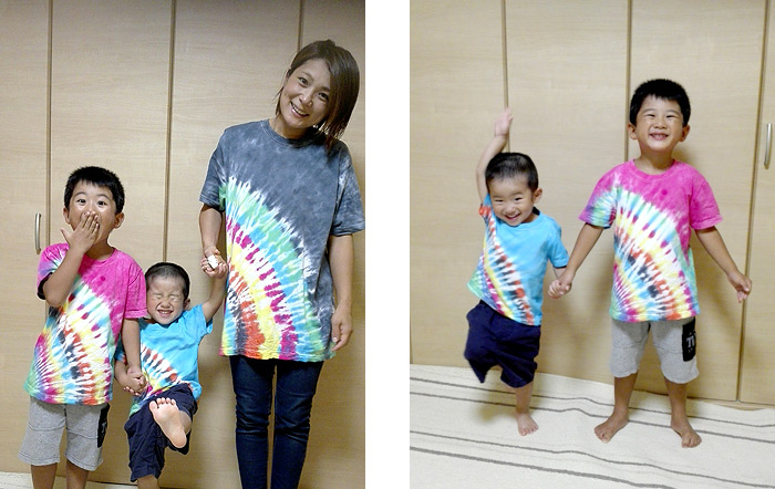 ファミリー賞「虹色Tシャツ」：ミニー様の作品 / カラーマーケット