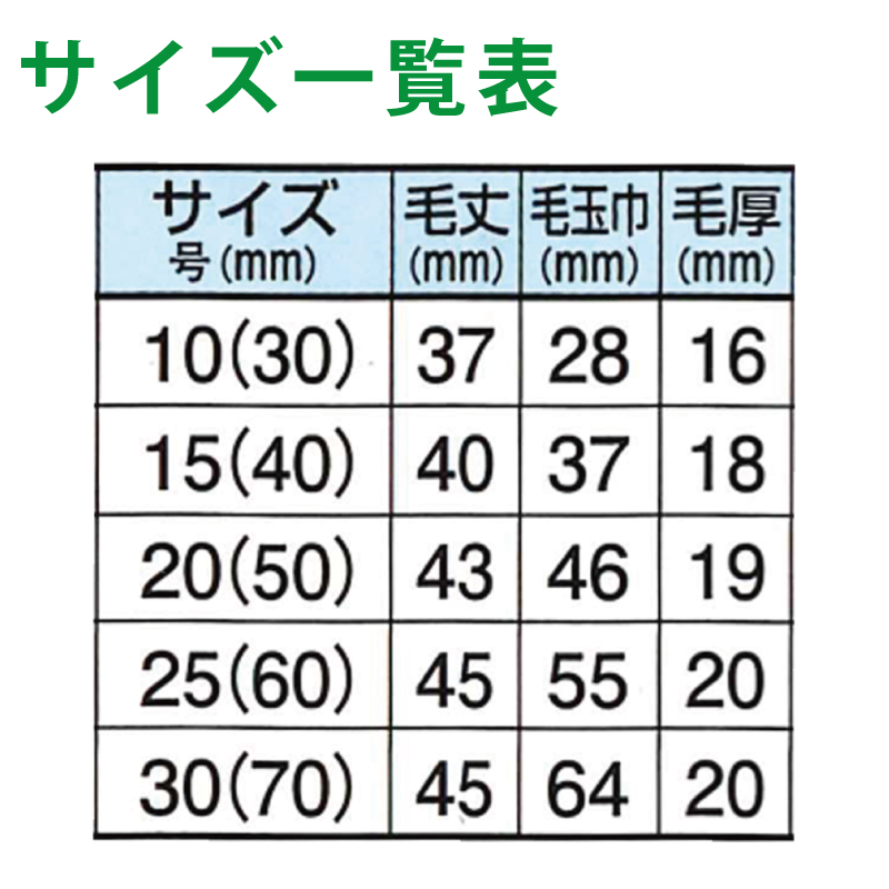 ラック ニス用刷毛 油性塗料用 白毛 スーパー中長毛 20号 （50mm） 3本セット～ 塗り込み ツヤ仕上げ 日本製 好川産業 [取寄商品]